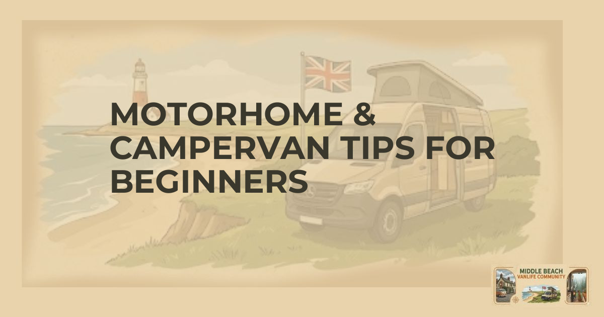 Essential Tips for Your First Motorhome Adventure
