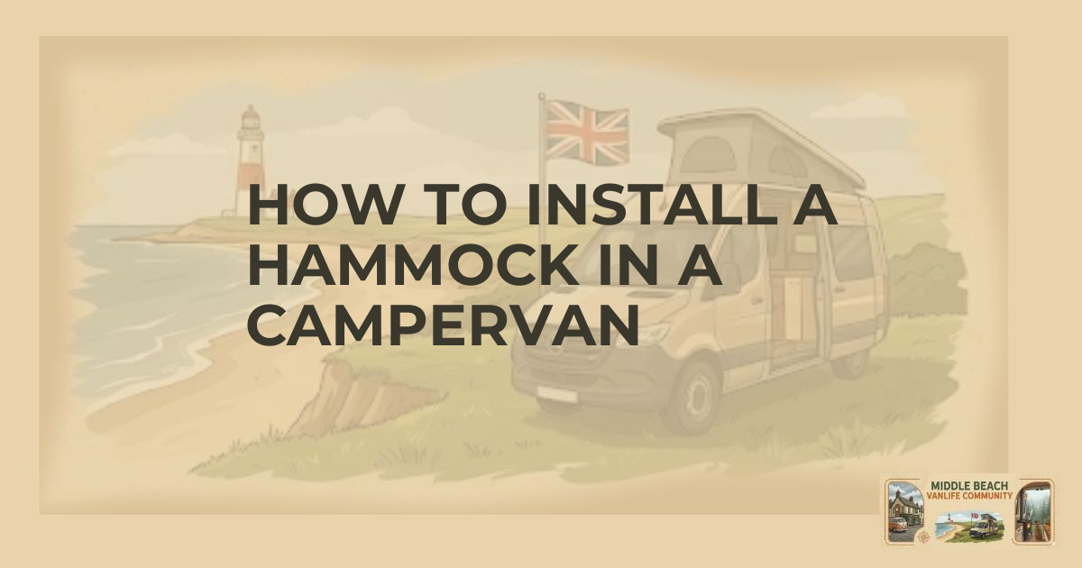 Easy Hammock Installation in Your Van