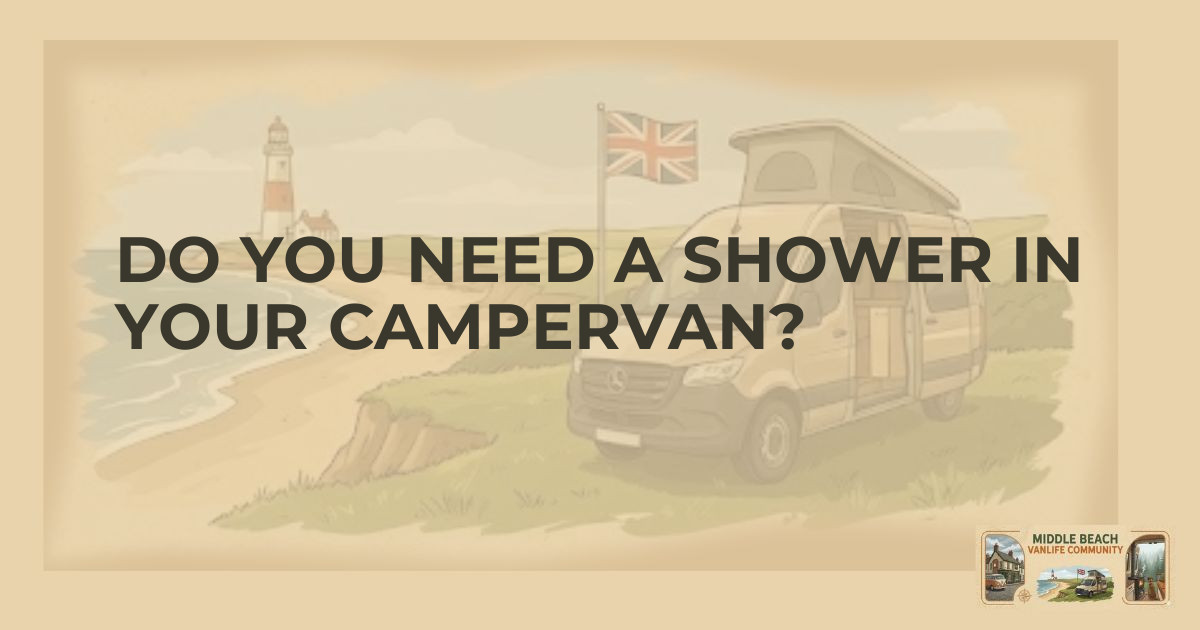 Do You Really Need a Shower in Your Campervan?