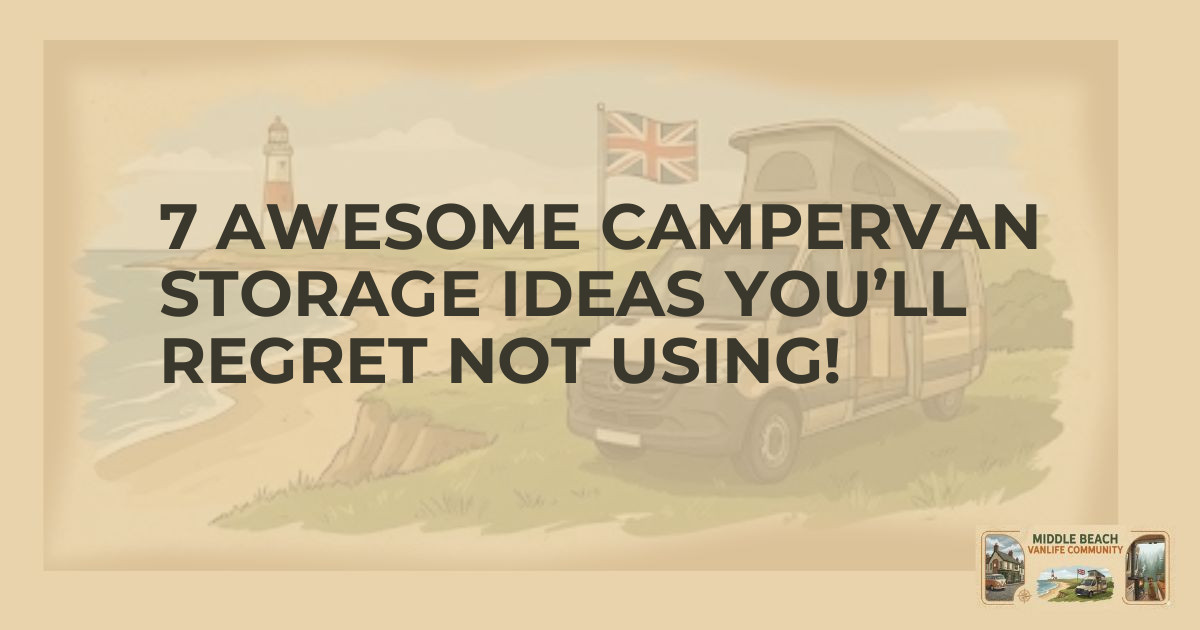 7 Clever Storage Solutions for Small Campervans