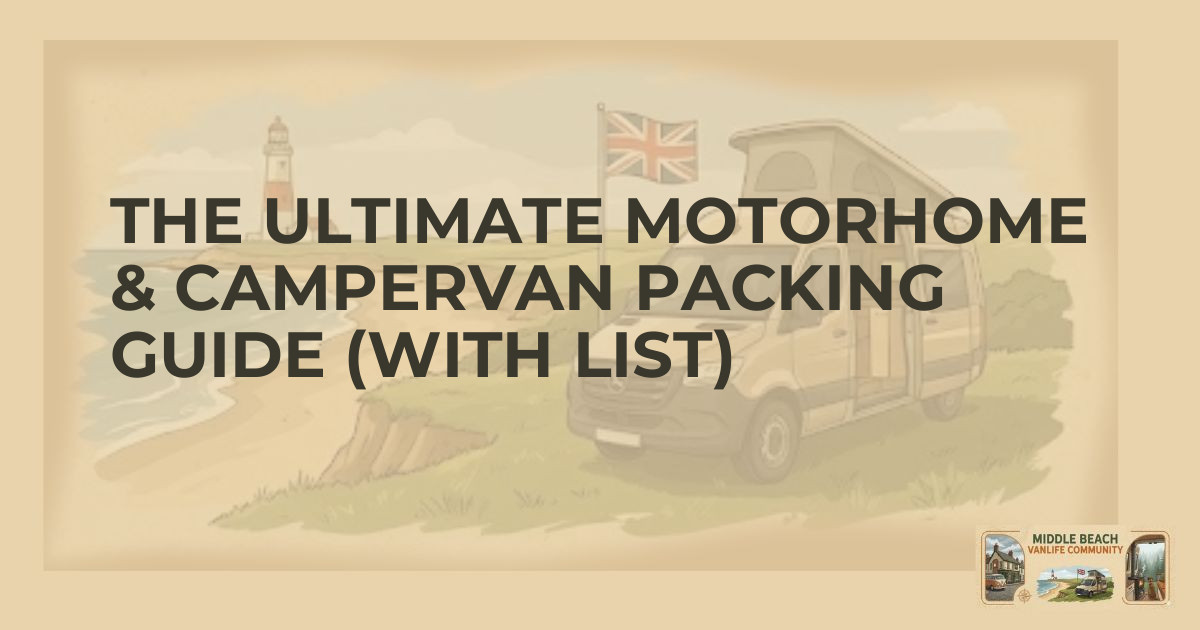 Ultimate Motorhome Packing Guide: Tips & Tricks