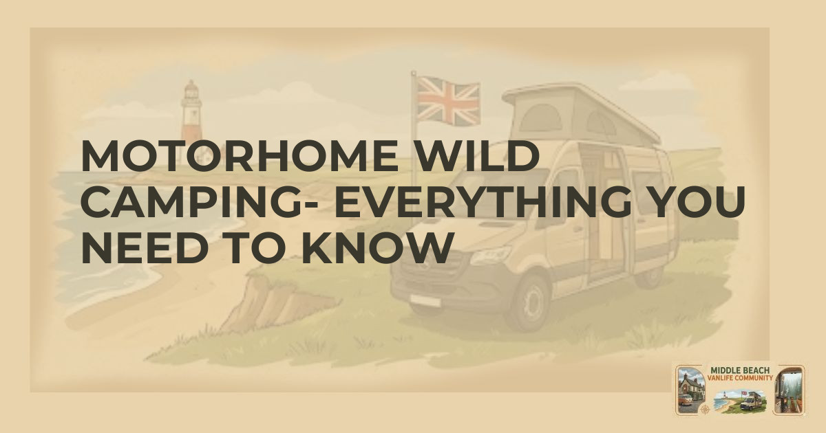 Ultimate Guide to Wild Camping in Your Motorhome
