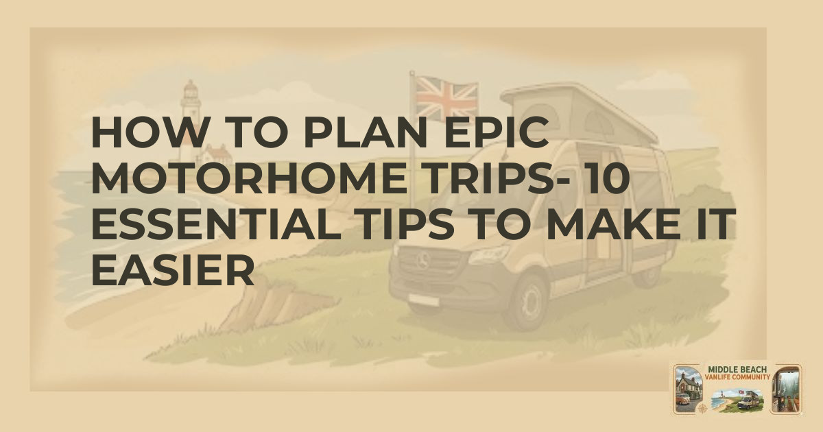 Master Your Motorhome Adventure: Route Planning Tips