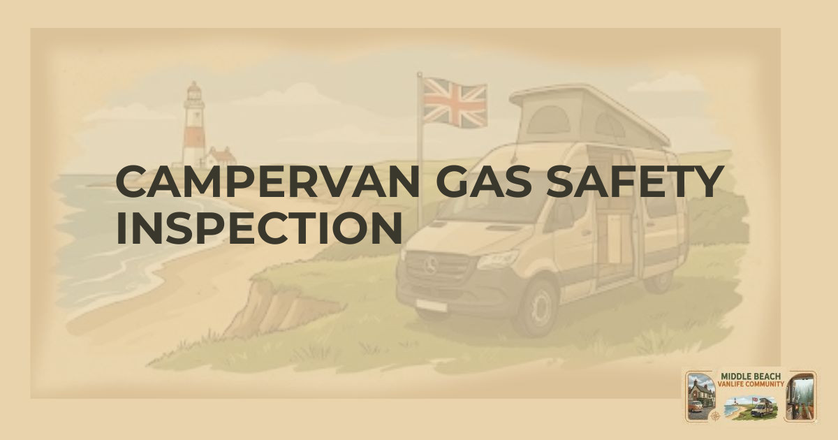 Ensure Your Campervan's Gas System is Safe