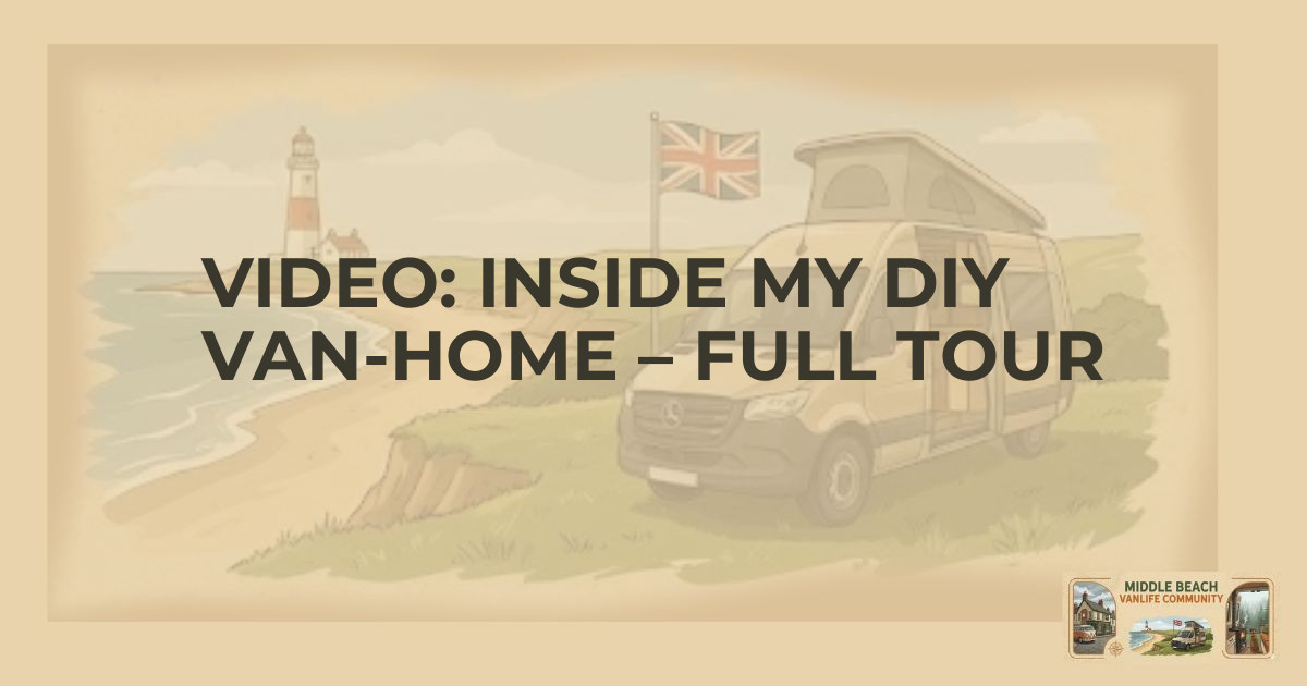 Ultimate DIY Van Tour: Comfort on the Road