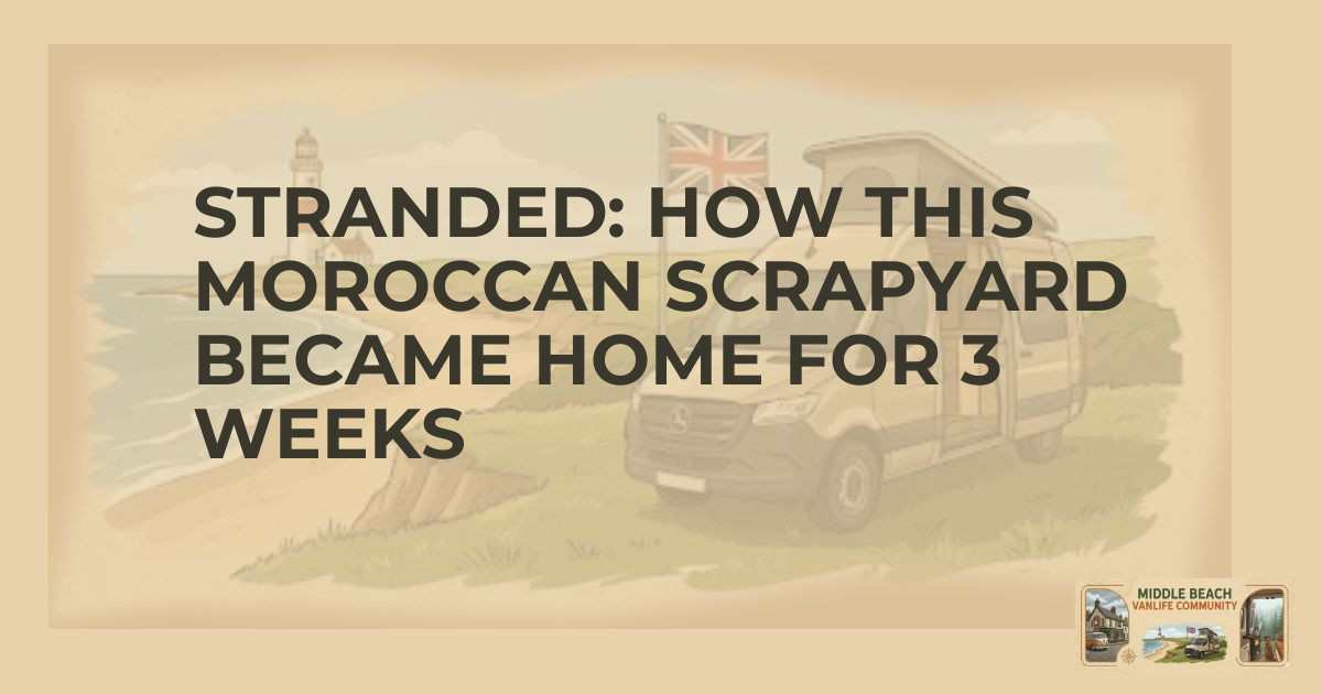 Vanlife Adventures: Overcoming Breakdowns in Aourir
