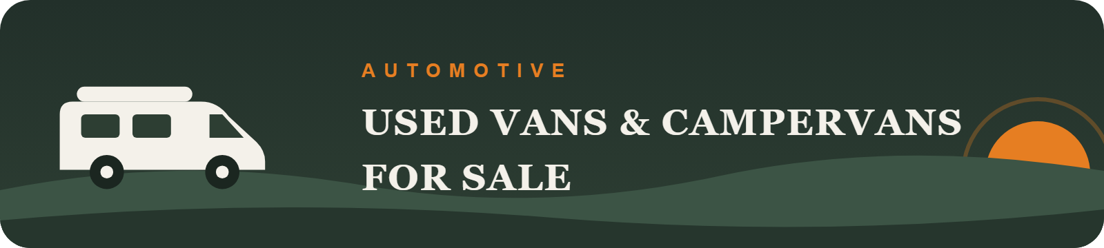 Used Vans and Campervans for Sale